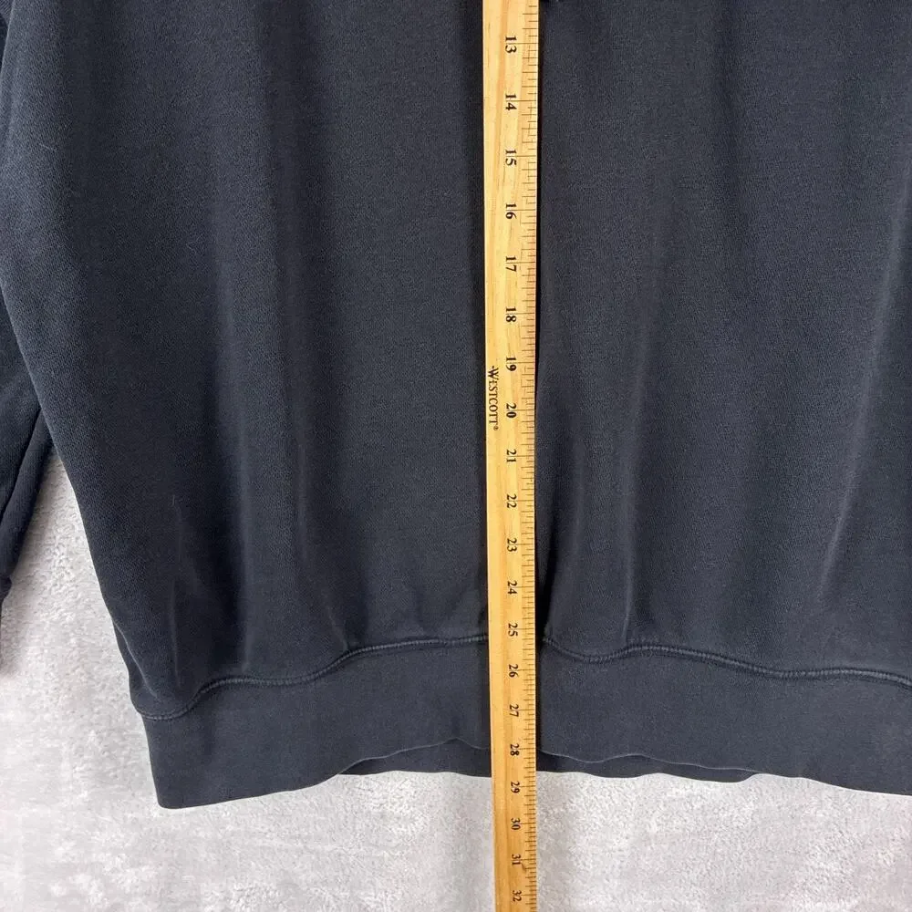 Nike Hoodie Womens M Black Center Swoosh Phoenix Fleece Oversized Travis Scott